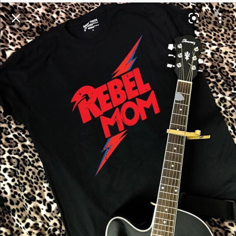 Rebel Mom Band Tee